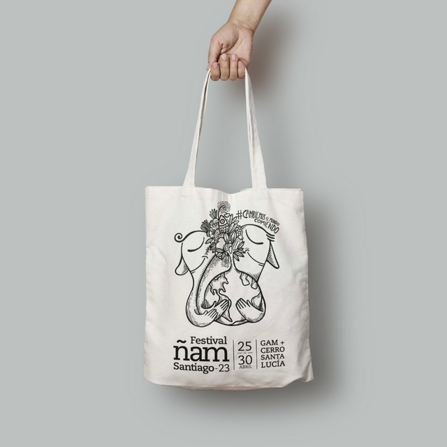 Totebag Beige - Ñam