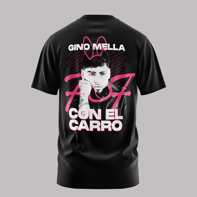 Polera Black Con El Carro Show