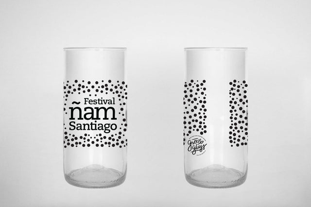 Set 4 Vasos de vidrio - Ñam