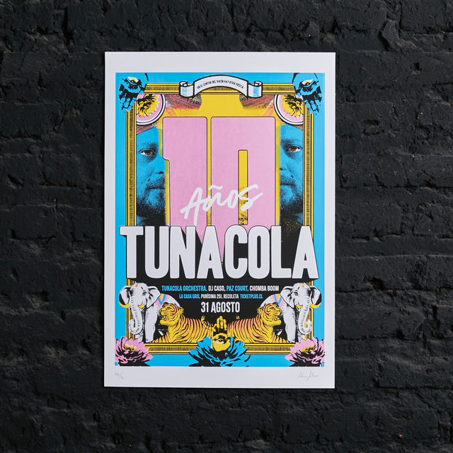 Póster Tunacola 10 años 2019