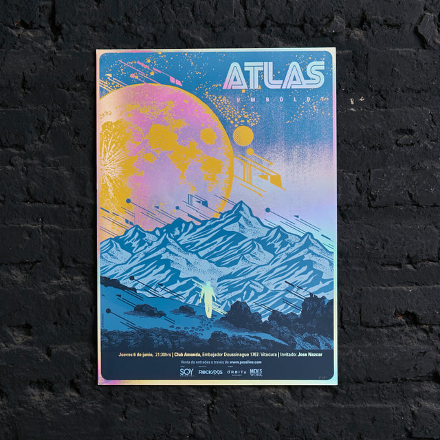 Póster Humboldt Atlas