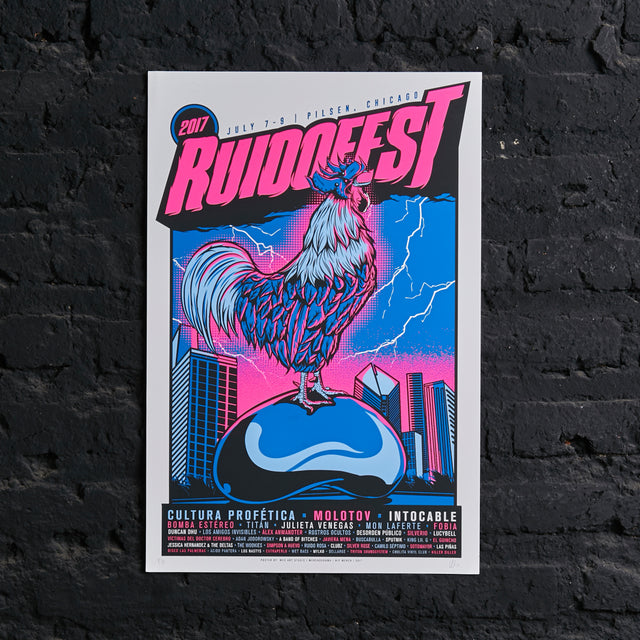 Póster Ruido Fest 2017