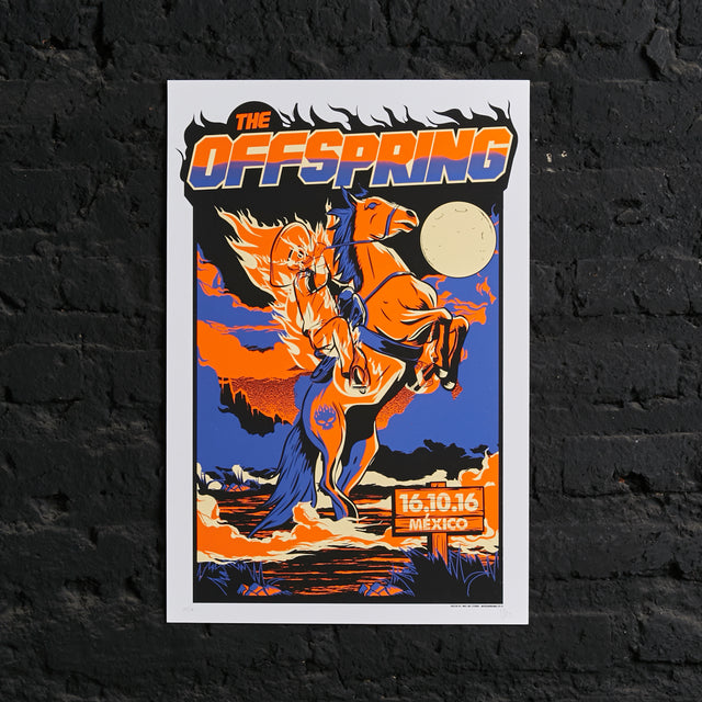 Póster The Offspring Mexico 2016