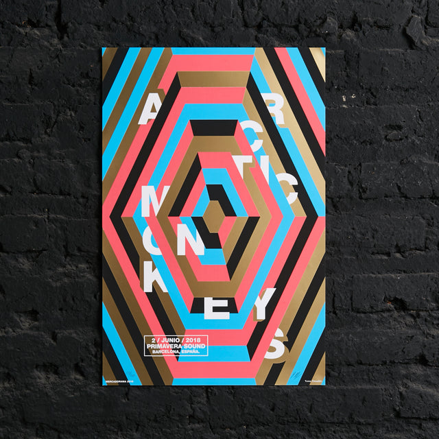 Póster Artic Monkeys Primavera Sound 2018